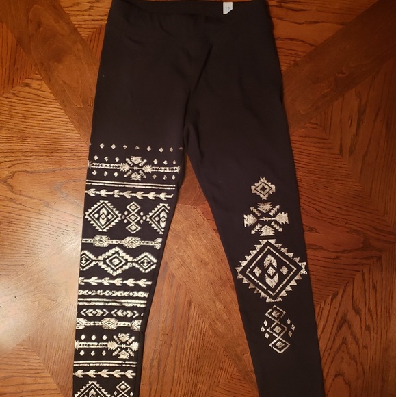 NWT JUSTICE Girls 12 14//16 PARIS Full Length Leggings